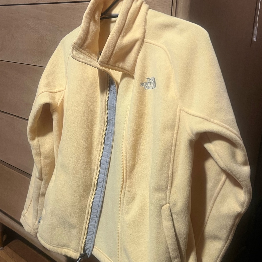 The North Face Yellow Fleece Jacket